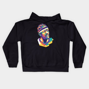 ALLEN IVERSON Art Design WPAP Kids Hoodie